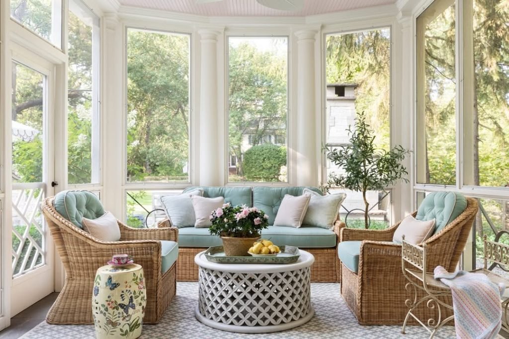 Serene Sunroom Oasis