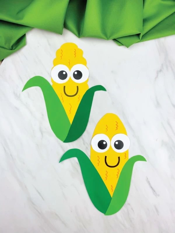 Simple Corn Craft for Kids