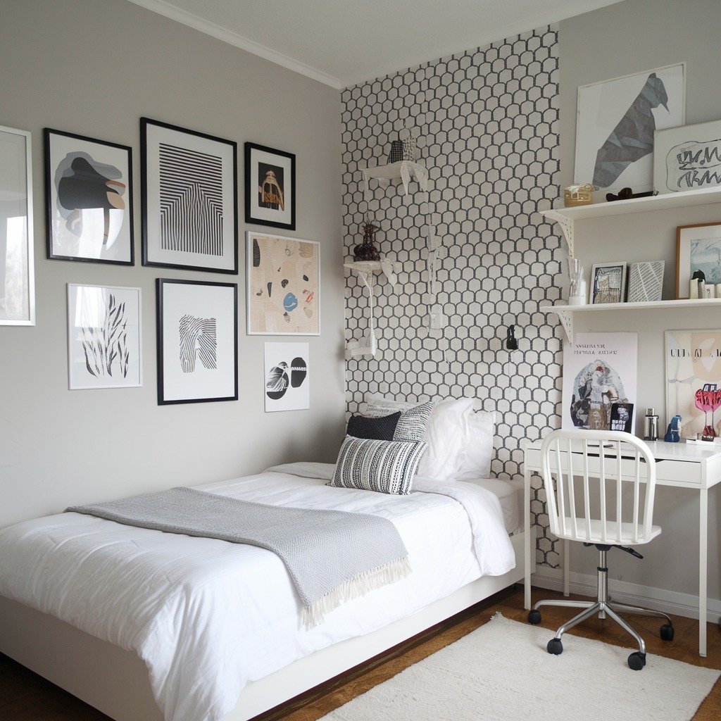 Stylish Workspace for Guests