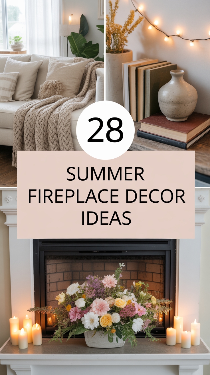 summer-fireplace-decor-ideas-to-brighten-your-home