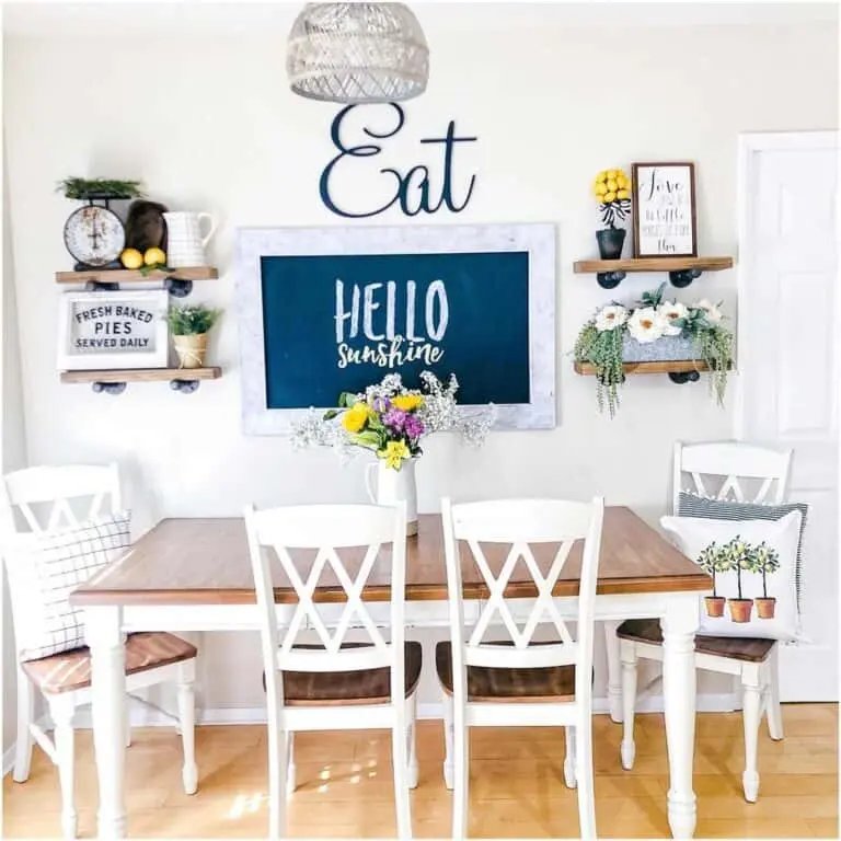 Summer Touches in Kitchen