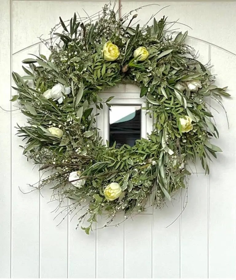 Summer Wreath for Front Door