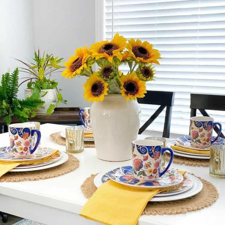 Sunflower Table Centerpiece