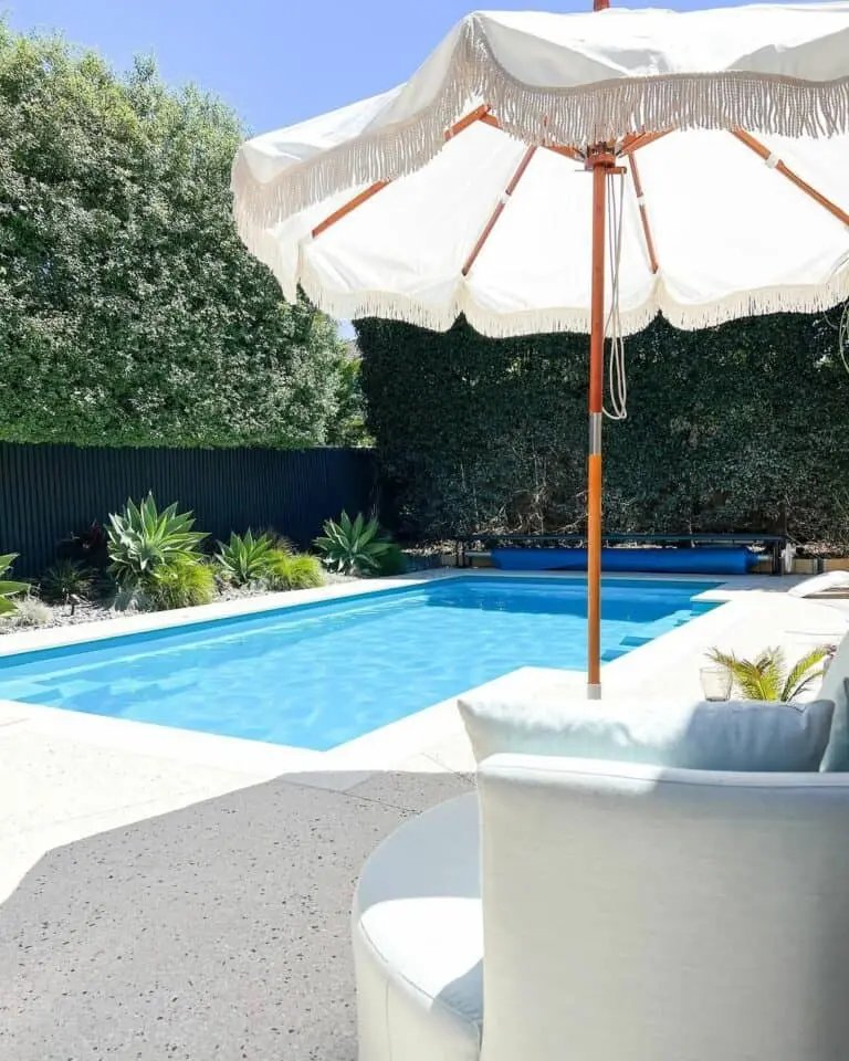 Sunny Pool Area