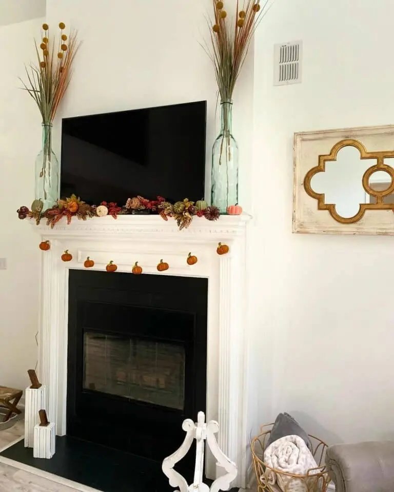 Symmetrical Fall Decor Ideas