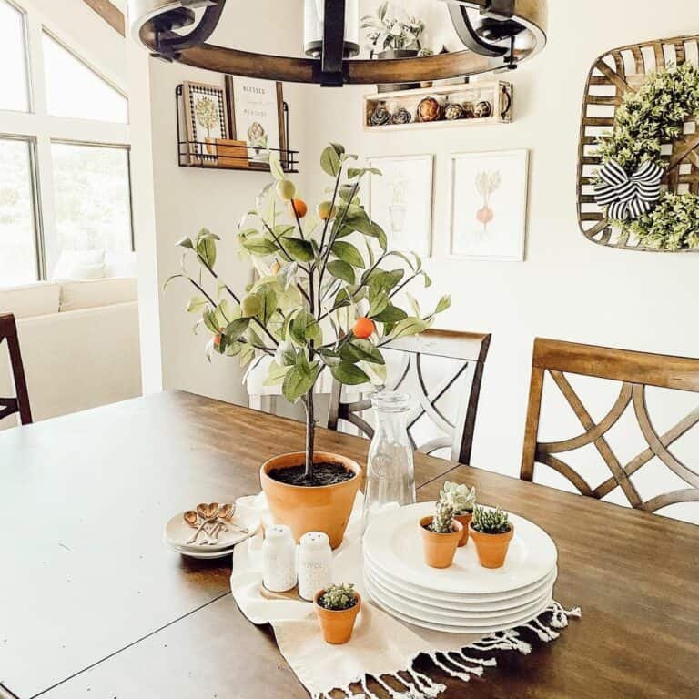 Terracotta Pots and Summer Wreaths