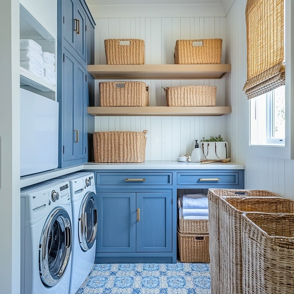 Timeless Blue Storage Solution
