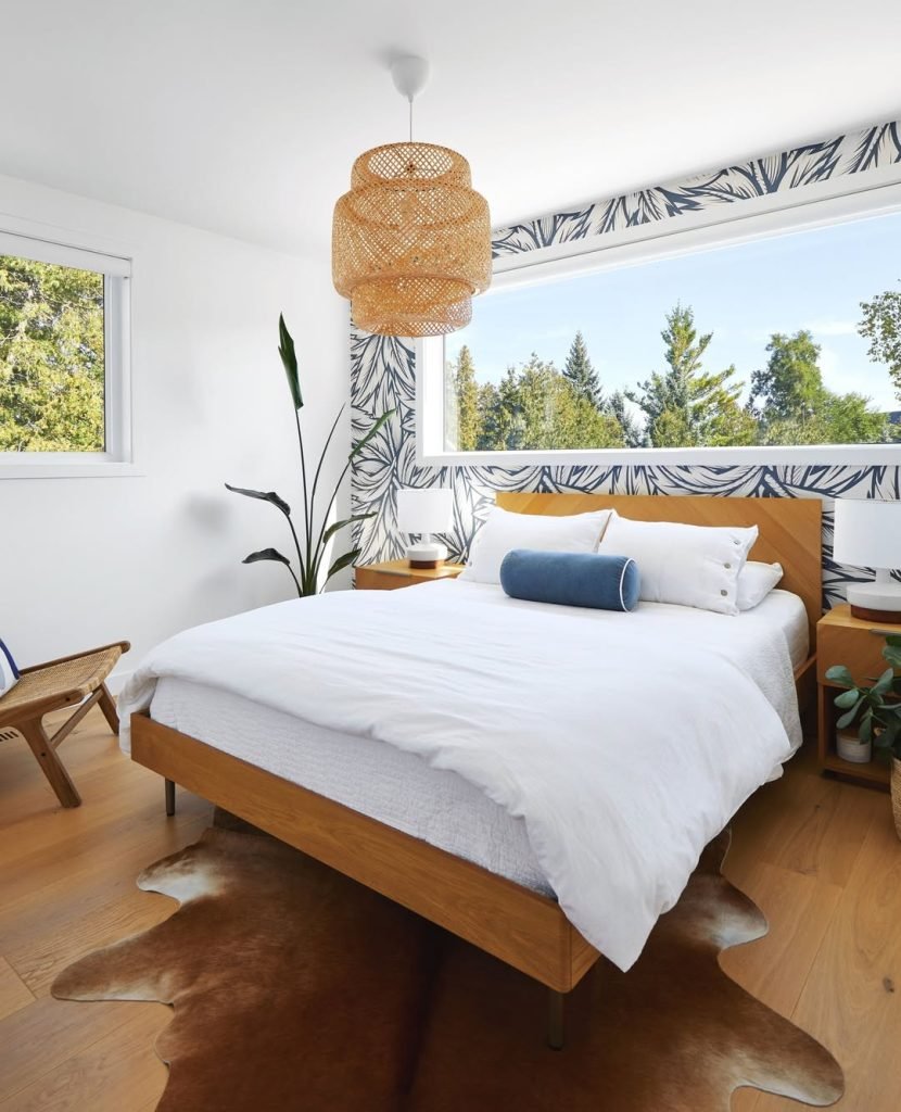 Tropical-Inspired Bedroom Retreat