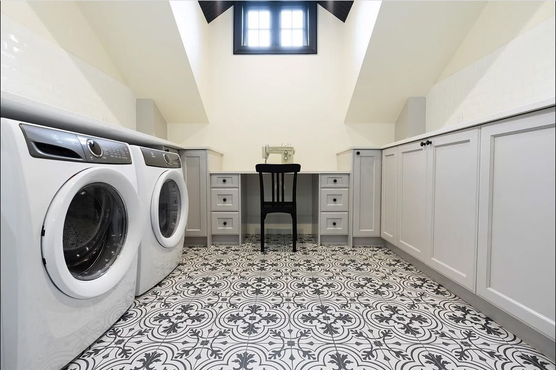 Versatile Laundry and Craft Space