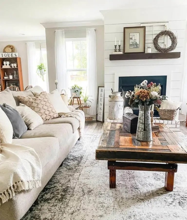 Vintage Rustic Coffee Table