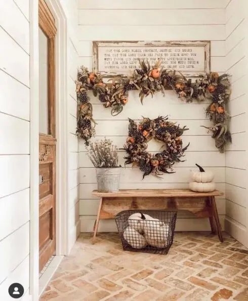 Warm and Inviting Entryway