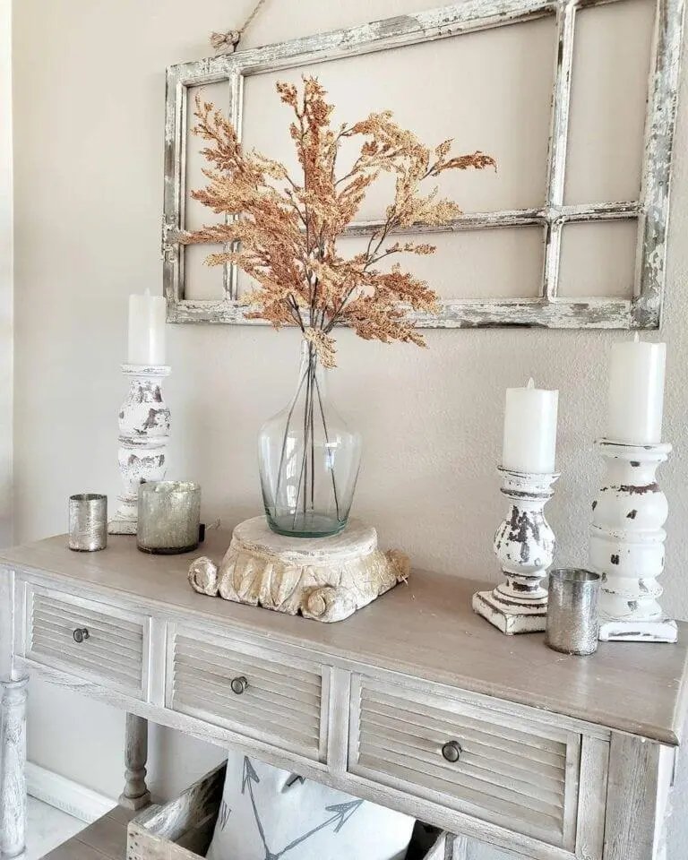 Window Frame Wall Decor