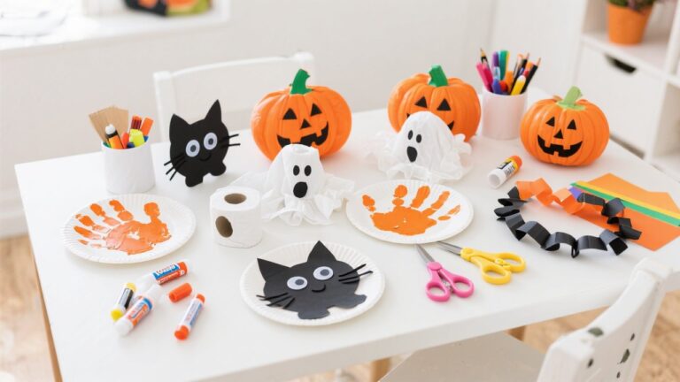 27 Fun DIY Halloween Crafts for Toddlers & Preschoolers