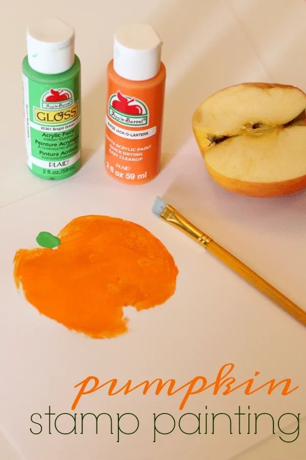 Apple Pumpkin Stamps