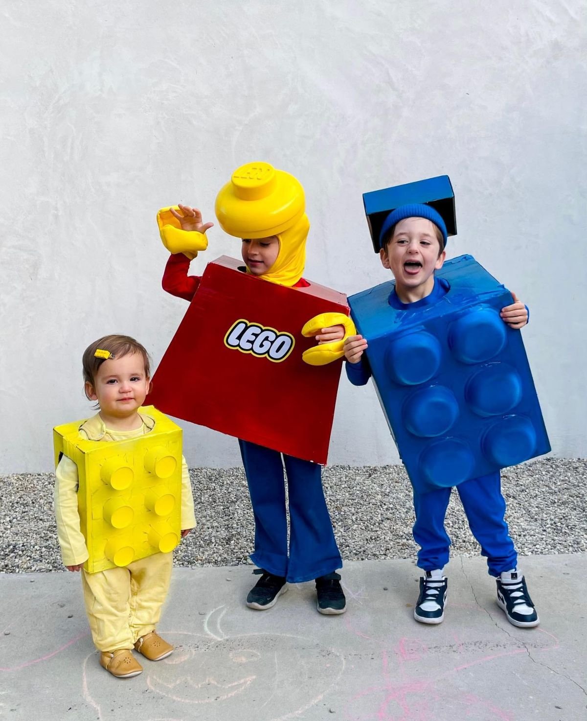 Cardboard Lego Blocks