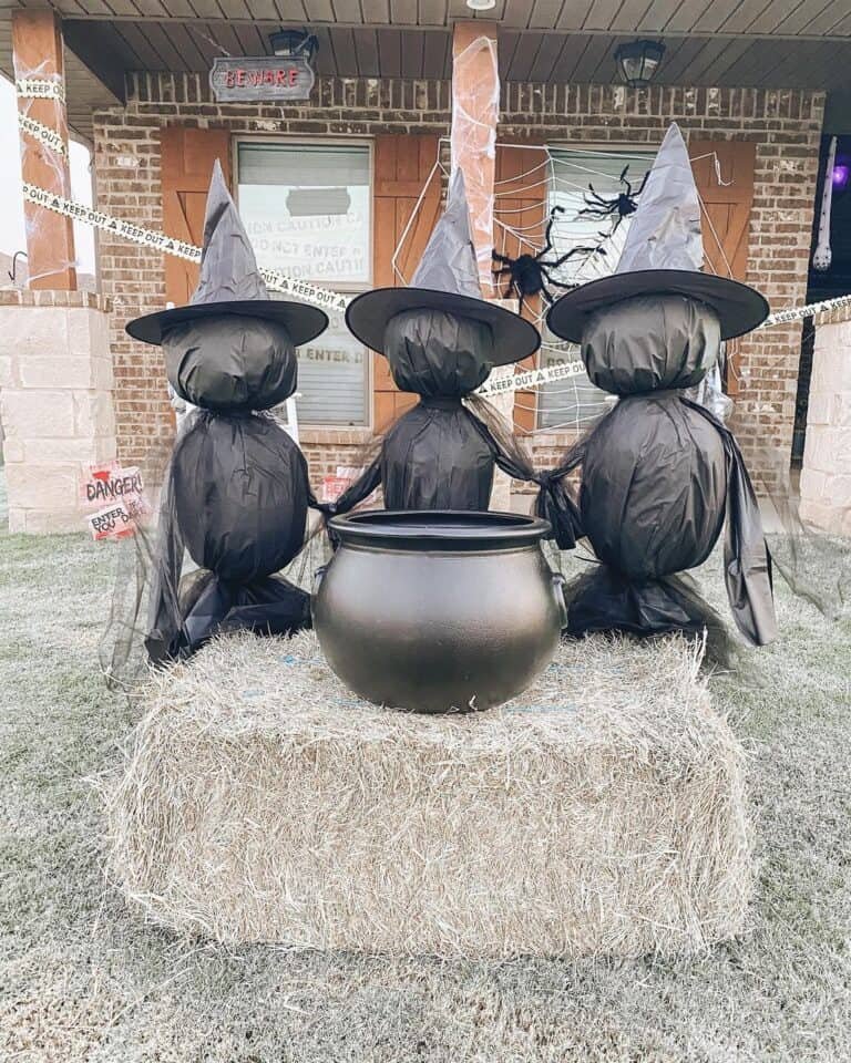 DIY Hocus Pocus Outdoor Decor