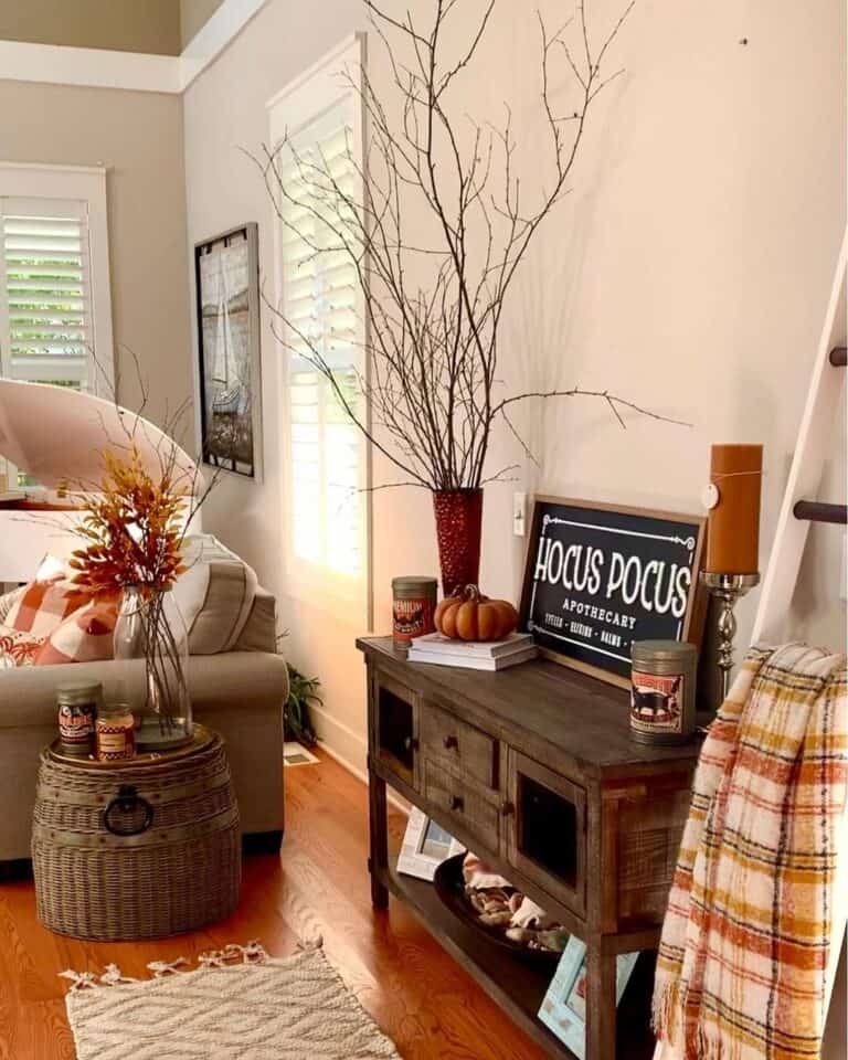 Fall Decor Living Room
