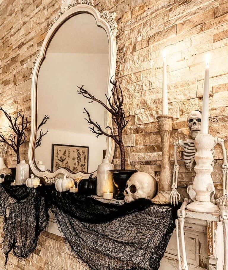 Gray Stone Backdrop