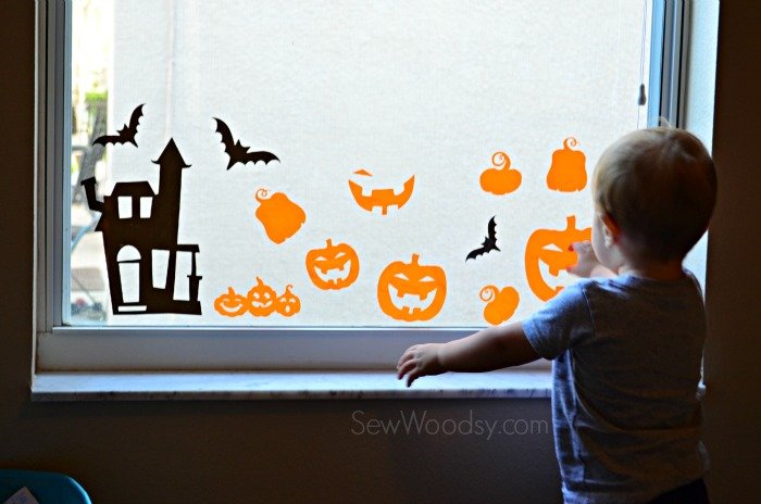Halloween Vinyl Clings