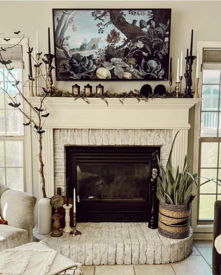 Haunted Branch Mantel
