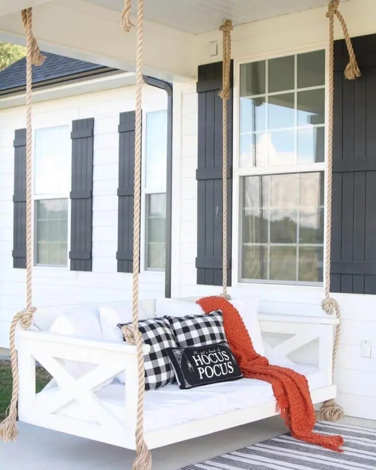 Hocus Pocus Porch Swing Decor