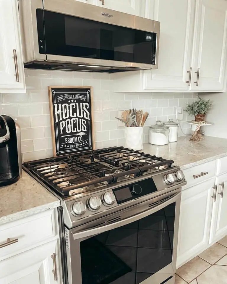 Kitchen Halloween Decor
