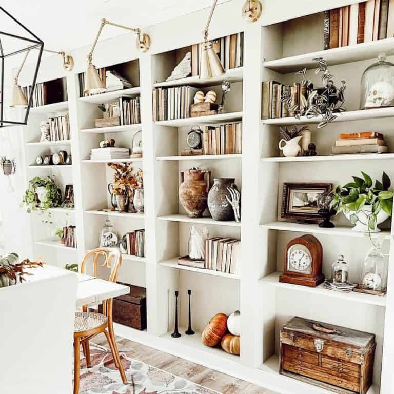 Office Shelf Styling