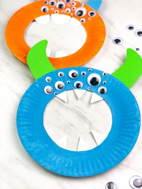 Paper Plate Monsters