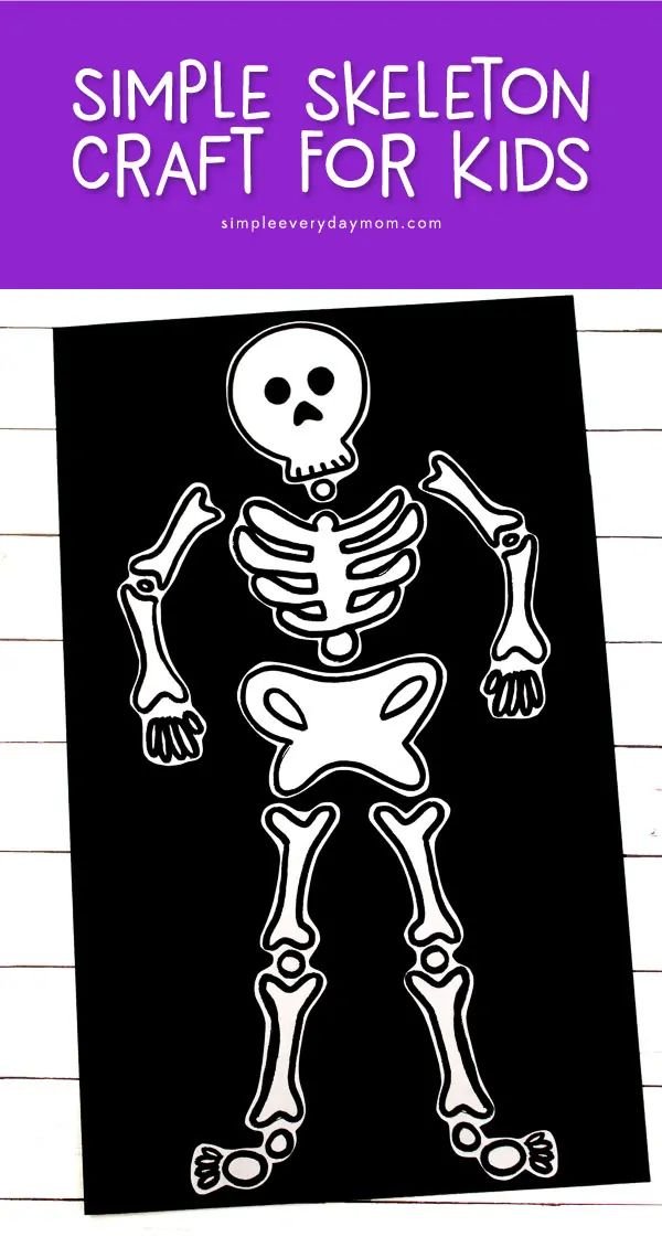 Paper Skeleton Craft