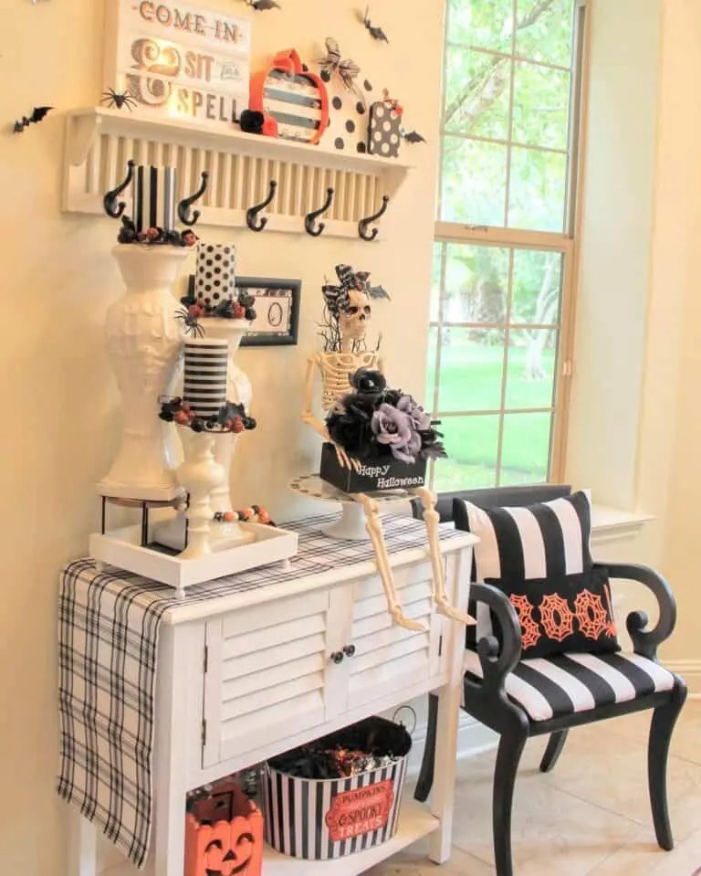 Patterned Halloween Accents