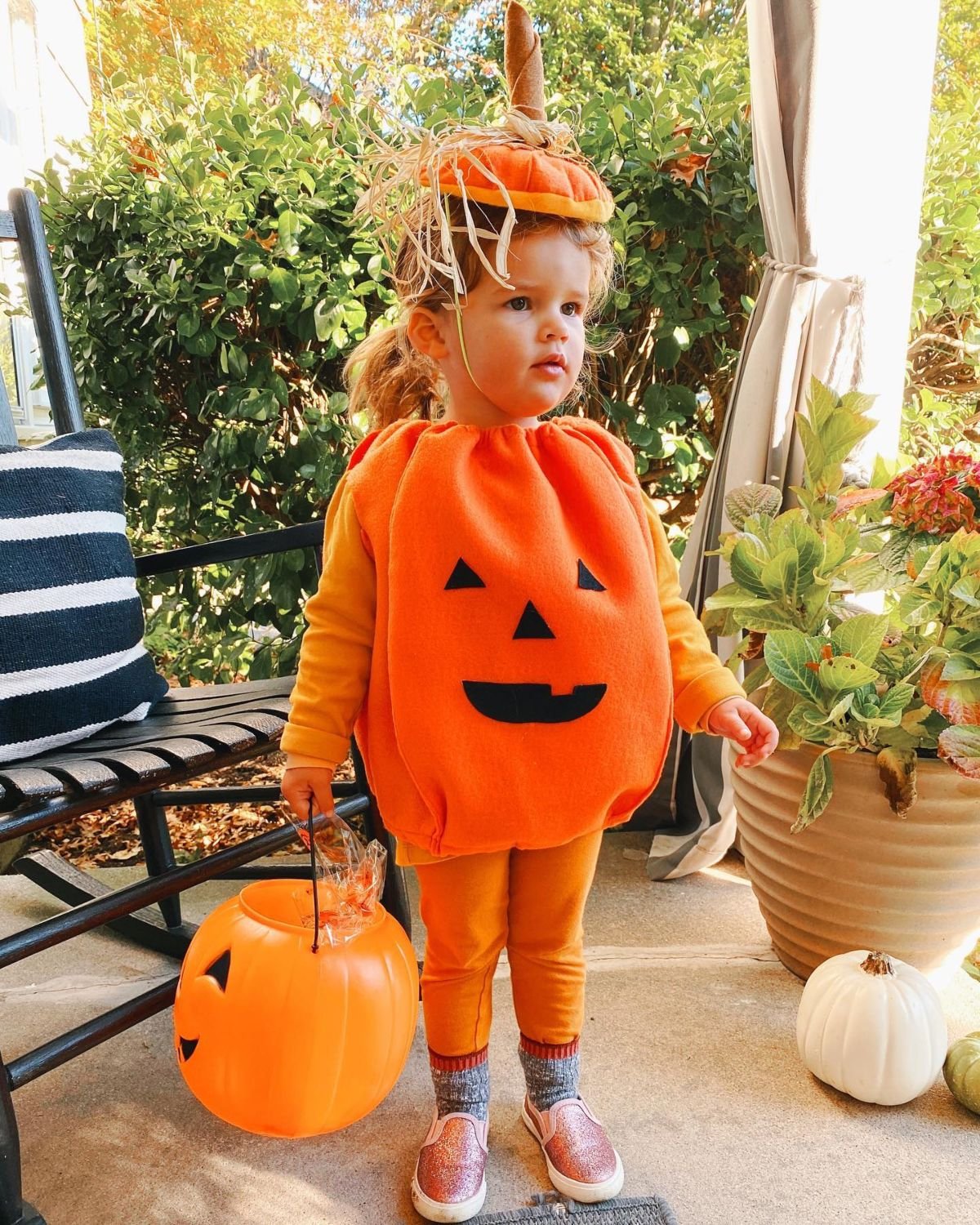 Pumpkin Toddler Costume