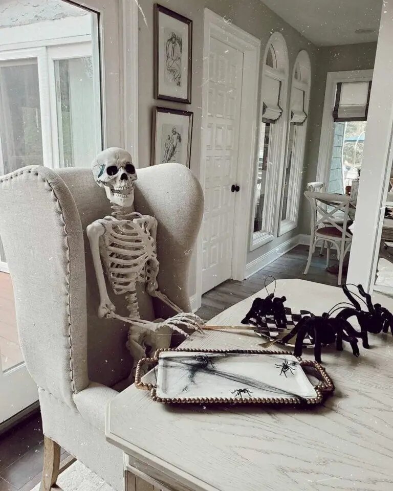 Skeleton Dining Setup
