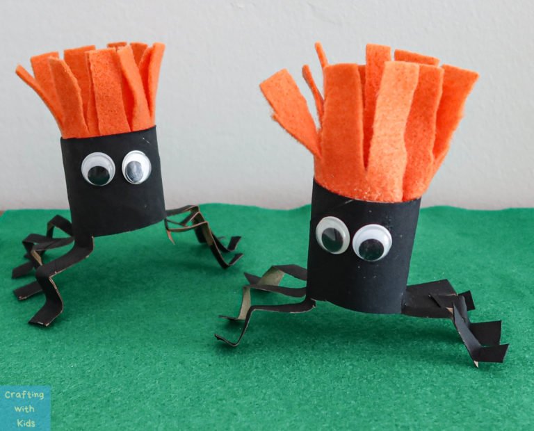 Toilet Paper Spiders
