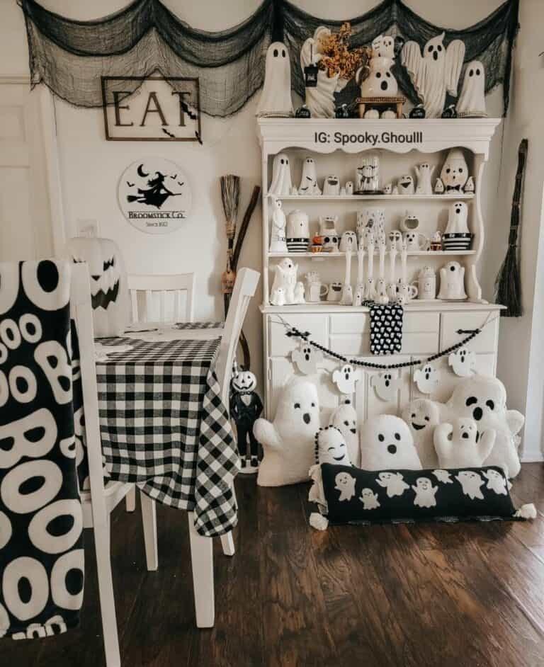 White Ghoul Cabinet