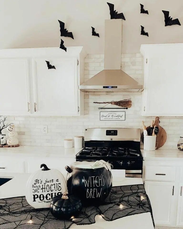 White Subway Tiles Kitchen