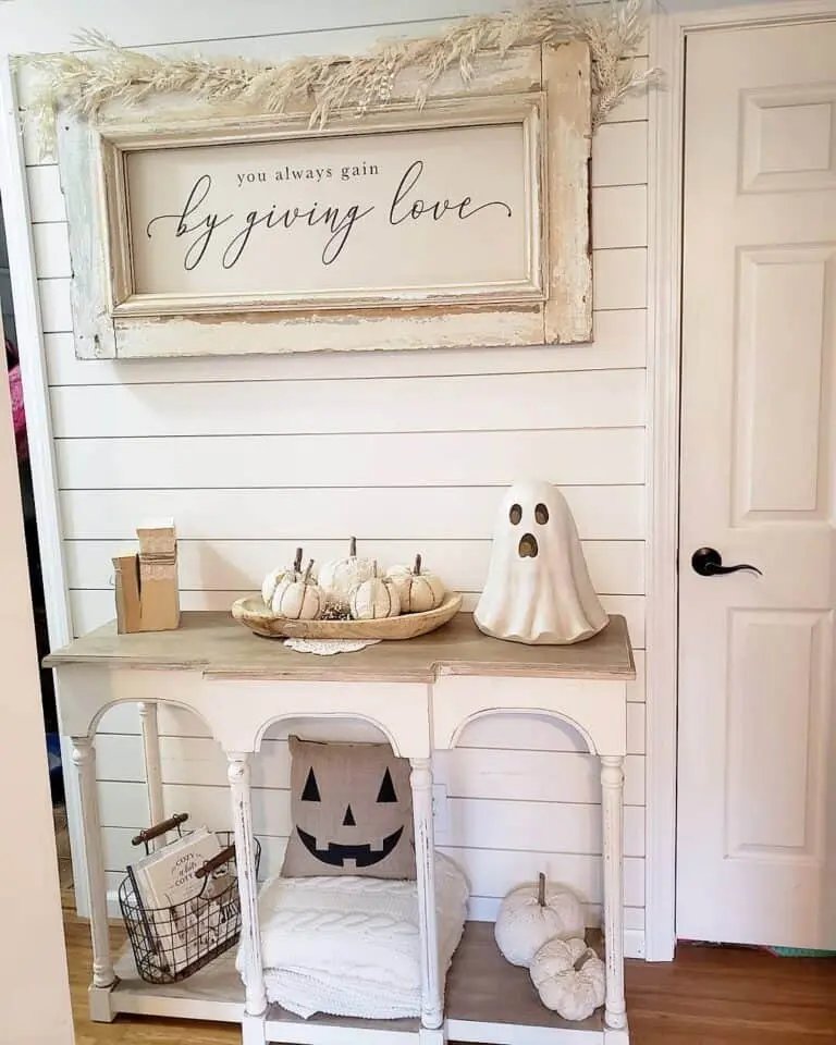 White Wood Accents
