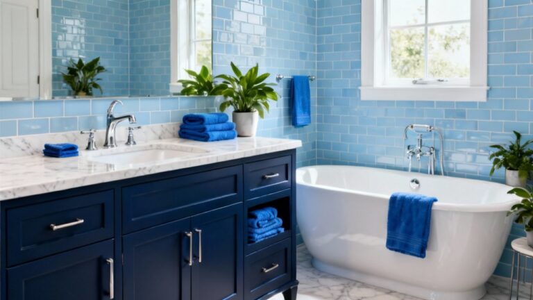 25 Beautiful Blue Bathroom Decorating Ideas That Will Transform Your Space