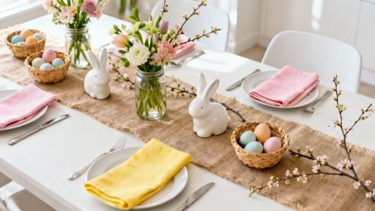 30 Easy Easter Table Decorations You Can Make Quickly