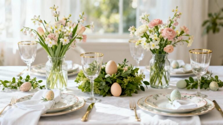 30 Elegant Easter Table Decorations for Beautiful Spring Celebrations