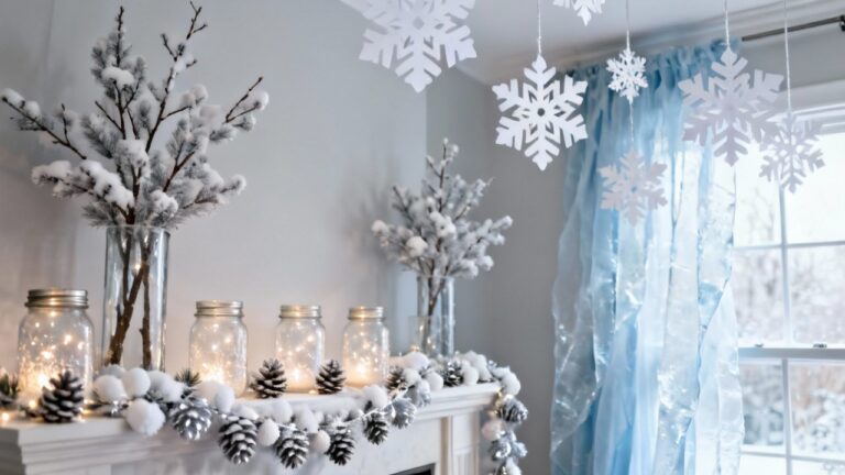 32 Easy DIY Winter Wonderland Decorations to Transform Your Home