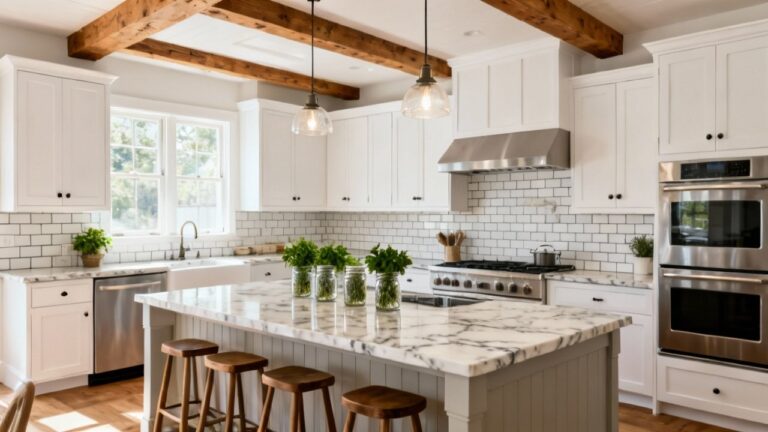 32 Stunning Modern Farmhouse Kitchen Ideas You'll Love