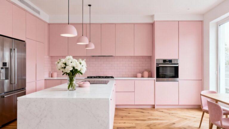 33 Beautiful Pink Kitchen Ideas to Refresh Your Home