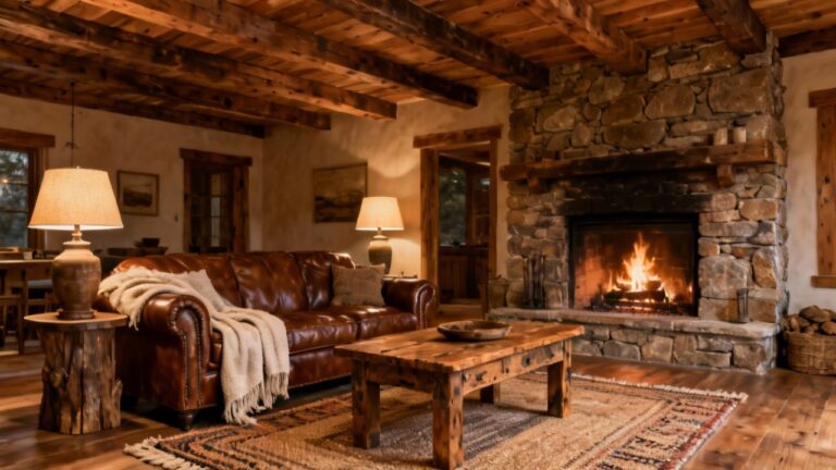 33 Cozy Rustic Living Room Ideas That Feel Like Home