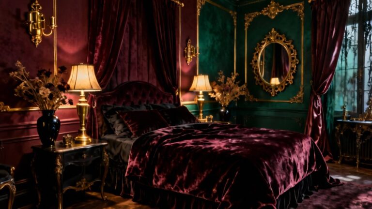 33 Dark Feminine Bedroom Ideas That Are Absolutely Stunning