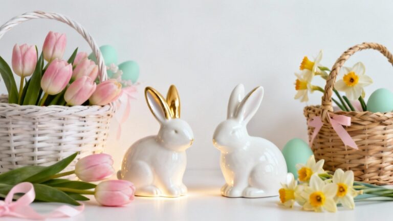 35 Adorable Easter Bunny Decorations to Create a Magical Spring Display