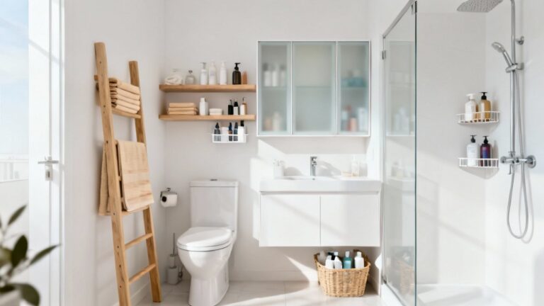 35 Small Bathroom Storage Ideas That Maximize Every Inch