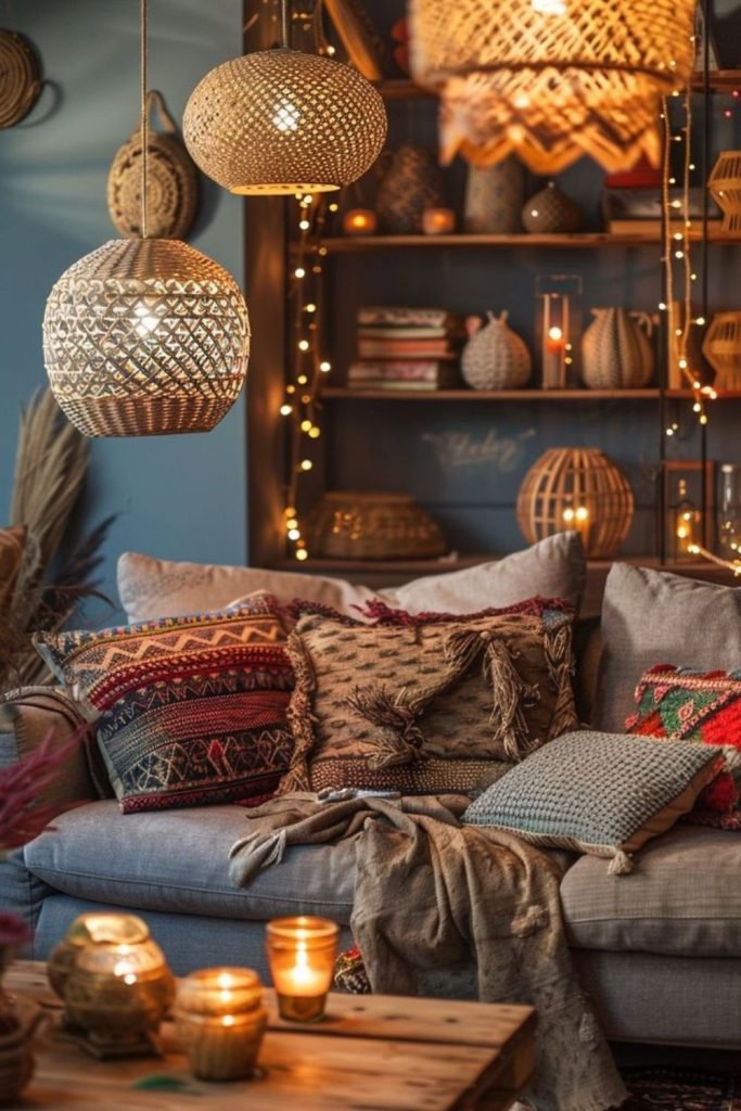 Amber Lighting Setup