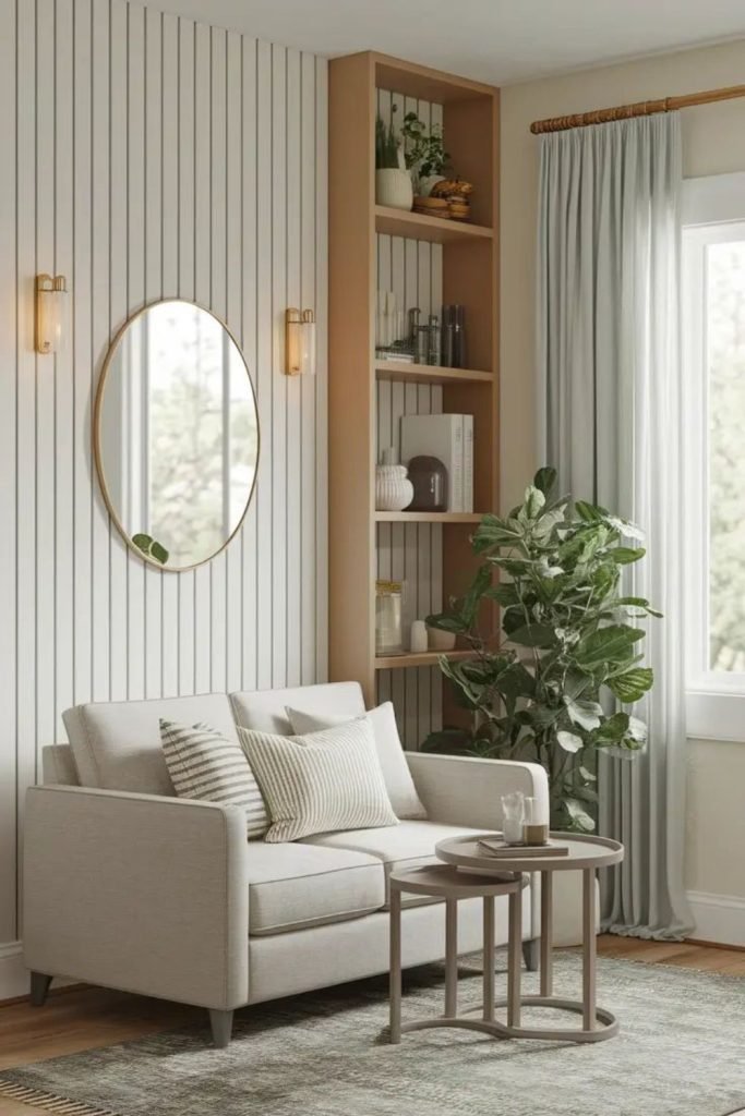 Angular Furniture Layout