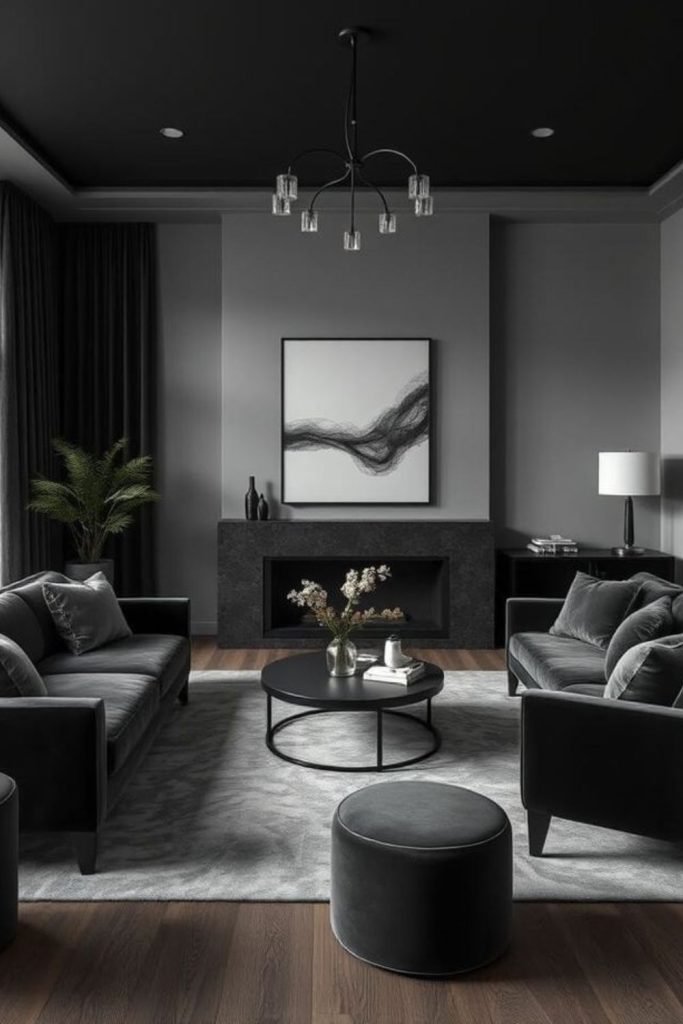 Ash Grey Living Room