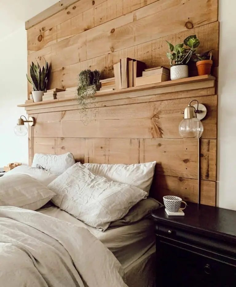 Bedframe Shelf Display